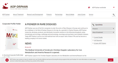Desktop Screenshot of aoporphan.com