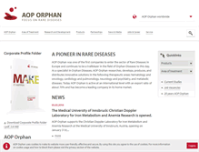 Tablet Screenshot of aoporphan.com